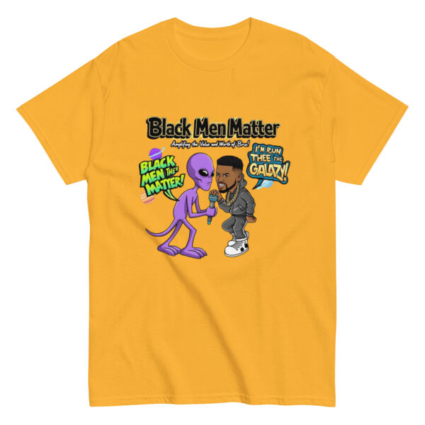 Black Men Matter Galaxy Unisex classic tee - Image 3