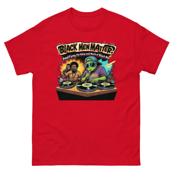 Alien Dj 2 Black Men Matter Unisex classic tee - Image 2