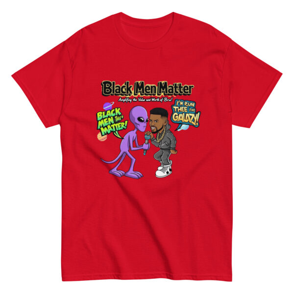 Black Men Matter Galaxy Unisex classic tee - Image 2