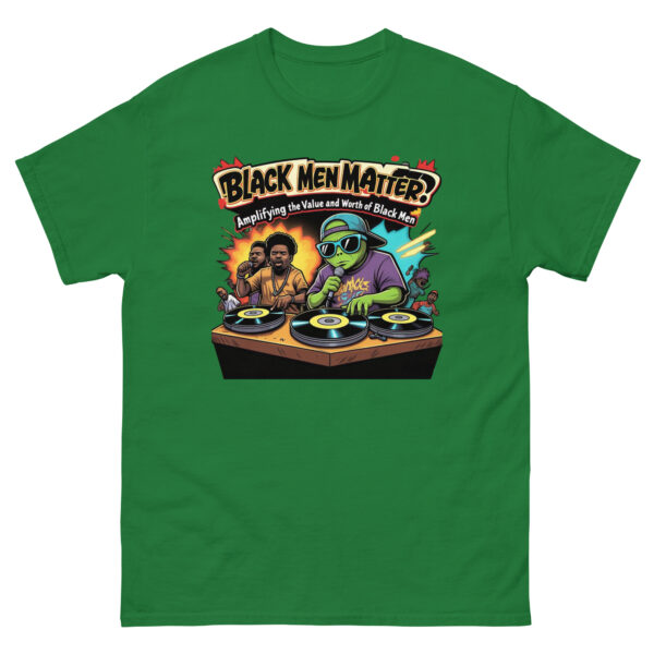 Alien Dj 2 Black Men Matter Unisex classic tee - Image 3