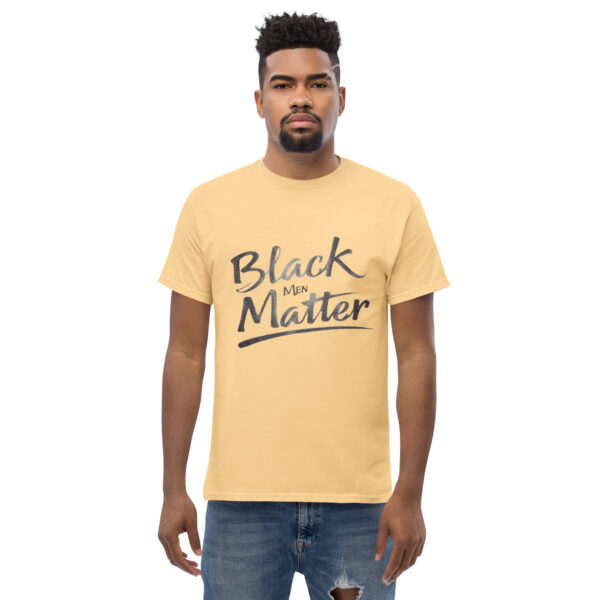 Up Front Black Men Matter Unisex classic tee - Image 2