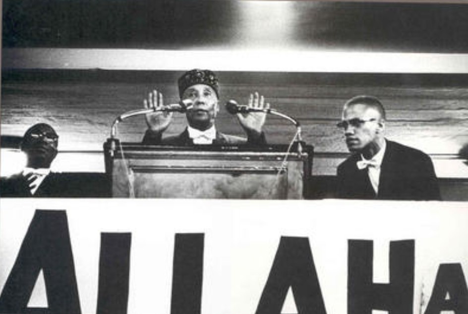 Elijah Muhammad teaching and leading—images that capture the power:

