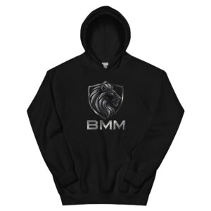 The Vanguard: BMM Geometric Lion Shield Hoodie