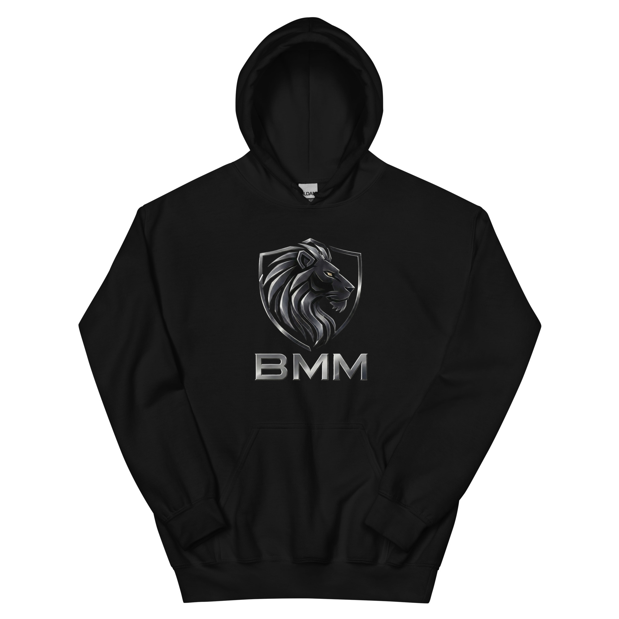 The Vanguard: BMM Geometric Lion Shield Hoodie