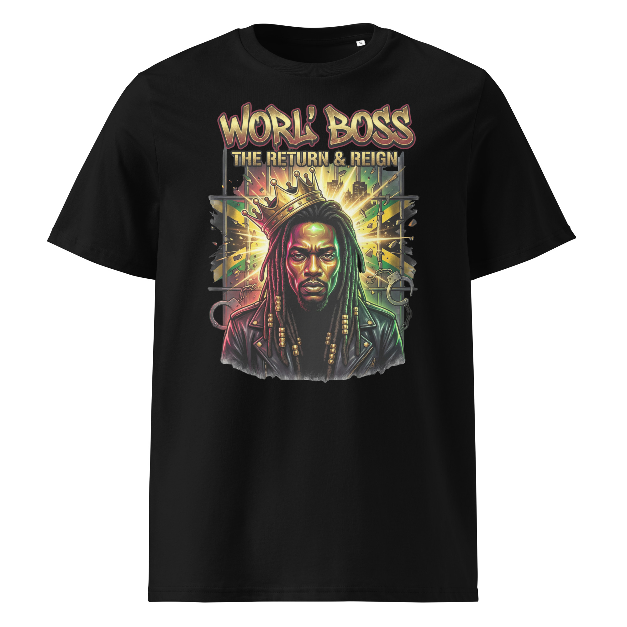Worl' Boss The Return Tee | Dancehall King Tribute - Premium Heavyweight