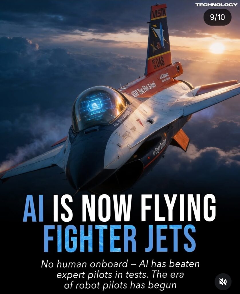 Ai is now flying fighter jets