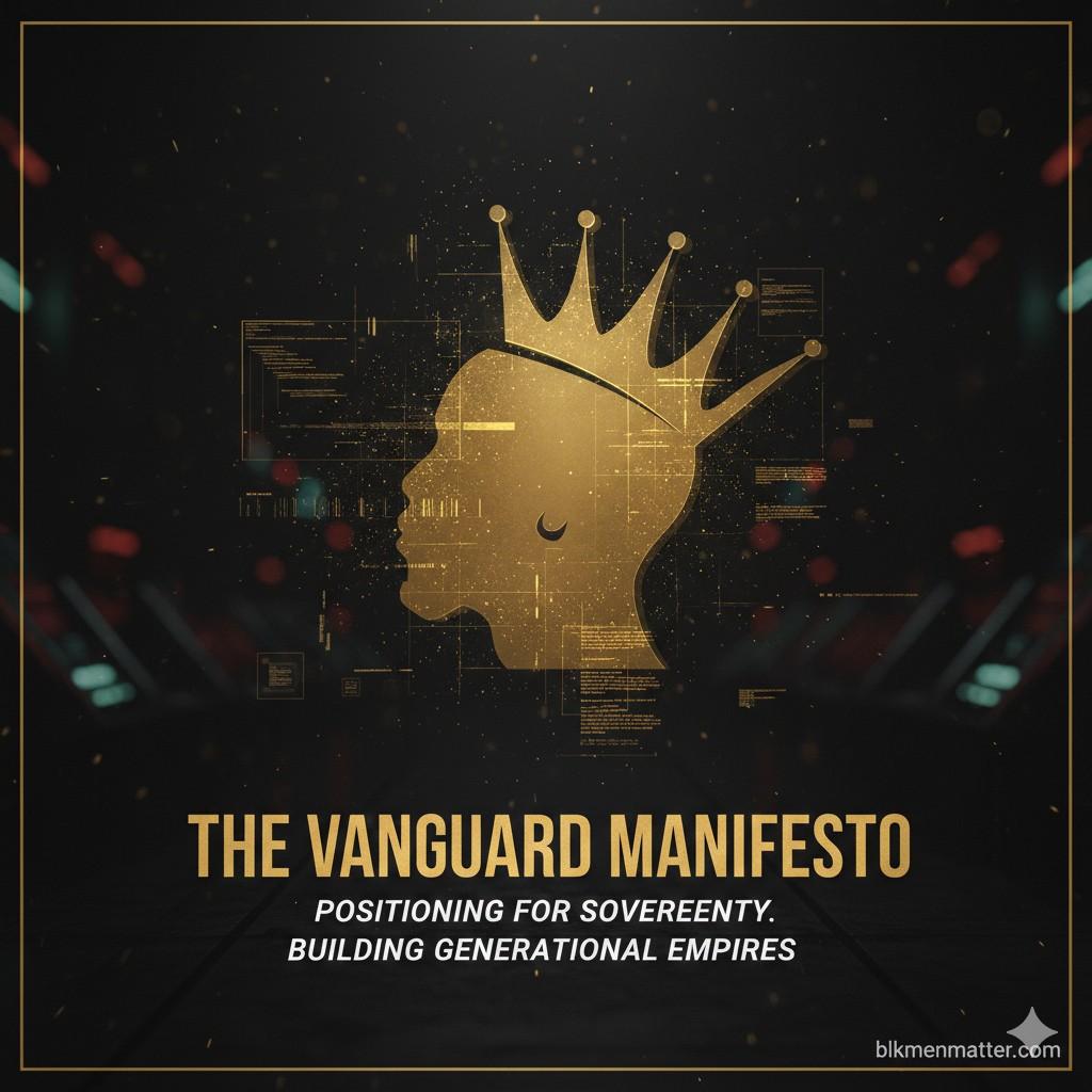The Vanguard Manifesto: Why Black Men Matter is About Positioning, Not Protesting
