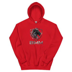 Vanguard Lion Shield Hoodie | BMM Black Excellence Heavyweight Fleece