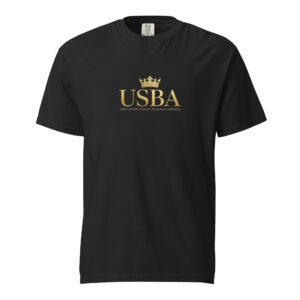 USBA Gold Crown Luxury Heavyweight T-Shirt | Comfort Colors Garment-Dyed Tee