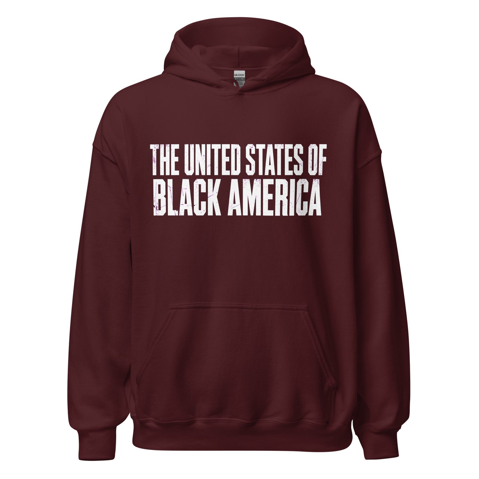 The United States Of Black America Hoodie | Premium Heavy Blend Statement Hoodie - Image 2