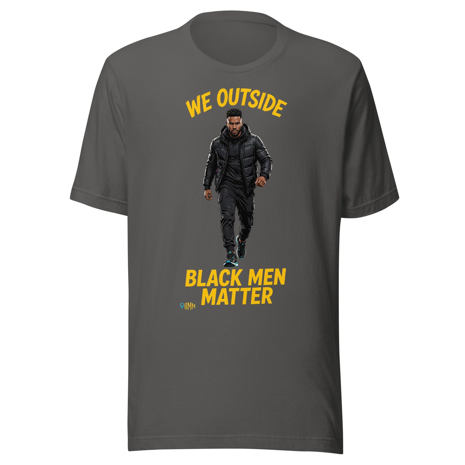 We Outside Black Men Matter Shirt | City Lights Streetwear Tee - Image 11