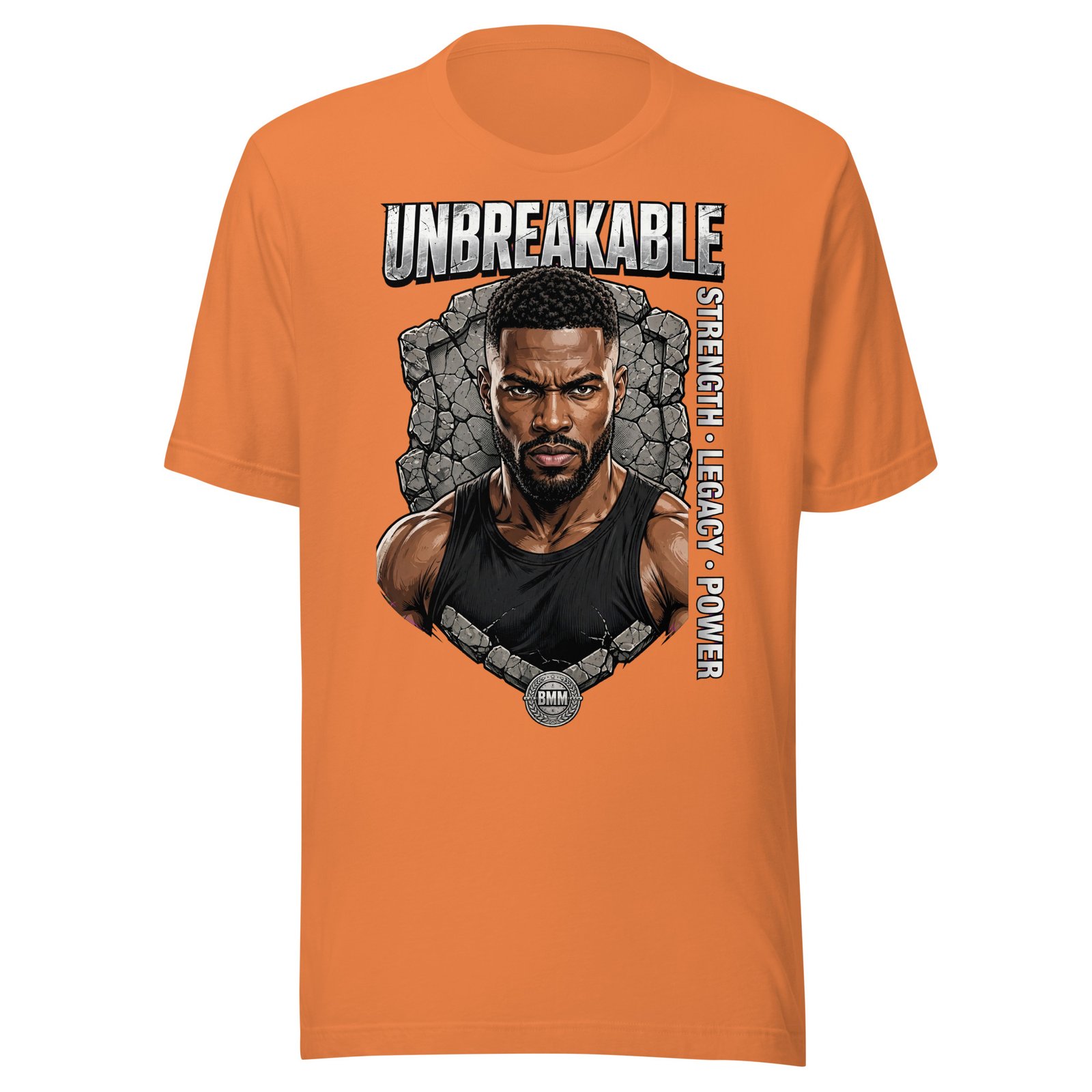 Unbreakable Black Men Strength Legacy Power Graphic T-Shirt - Image 9