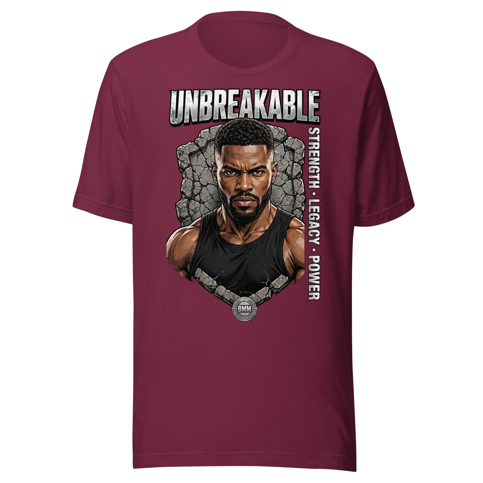 Unbreakable Black Men Strength Legacy Power Graphic T-Shirt - Image 6