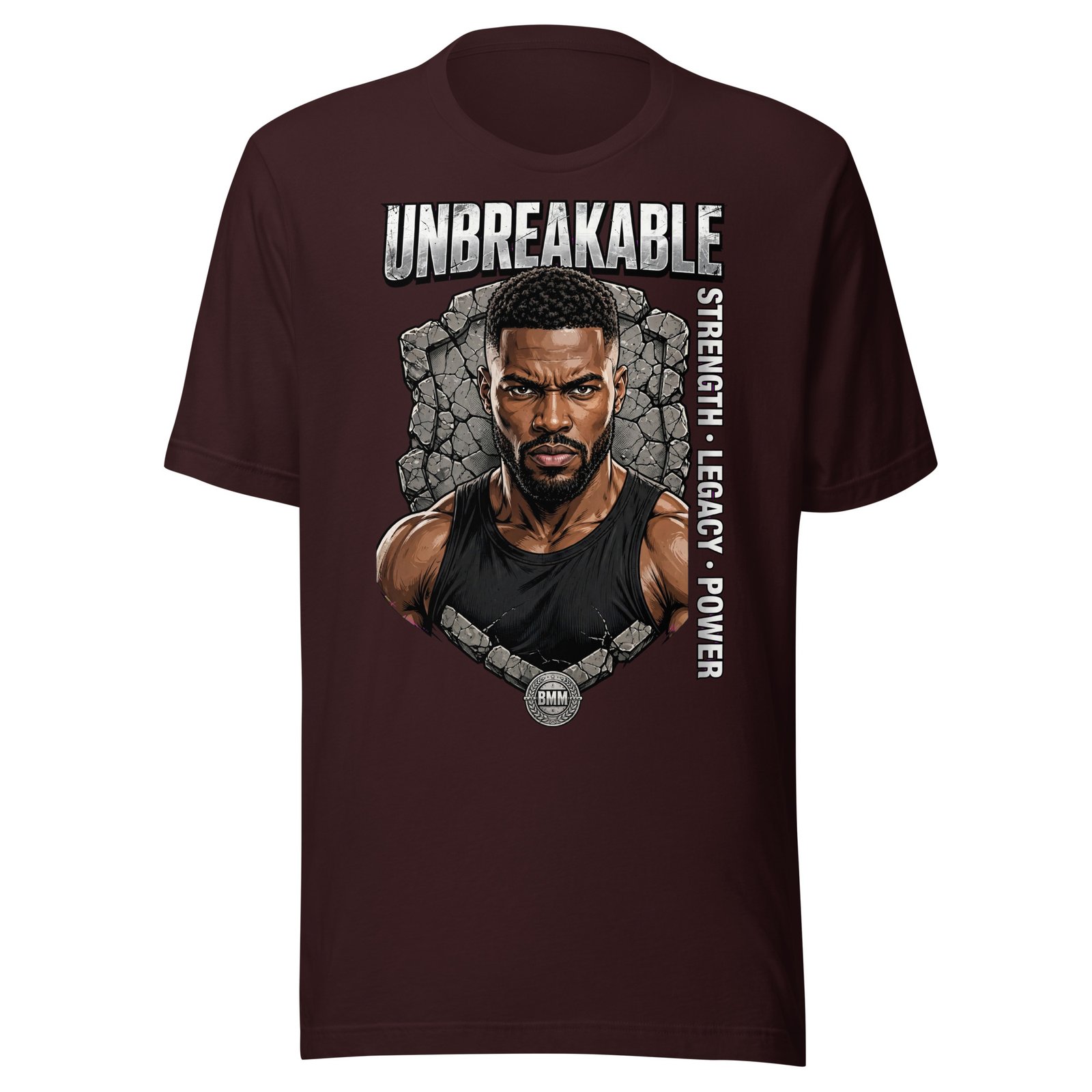 Unbreakable Black Men Strength Legacy Power Graphic T-Shirt - Image 3