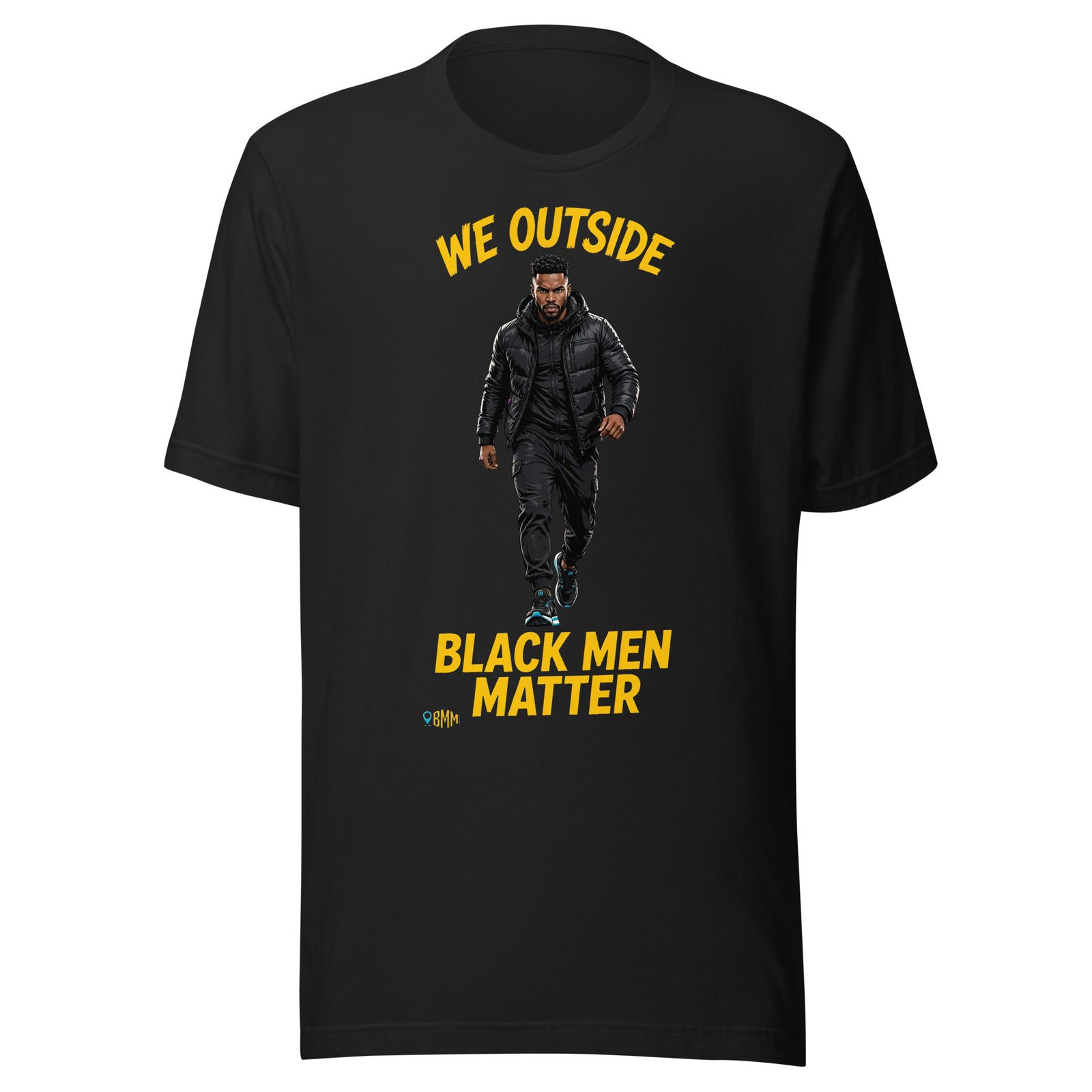 We Outside Black Men Matter Shirt | City Lights Streetwear Tee